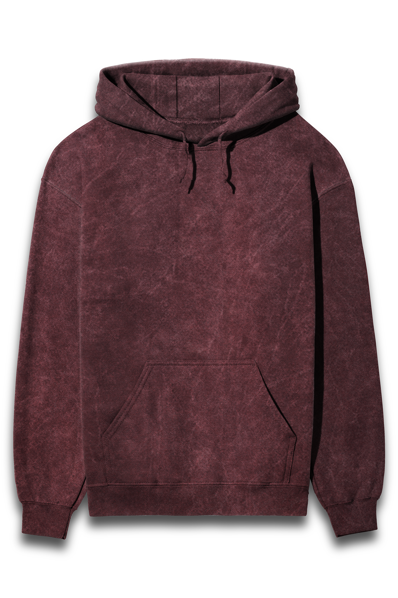 Men's Acid Wash Hooded Sweatshirt
