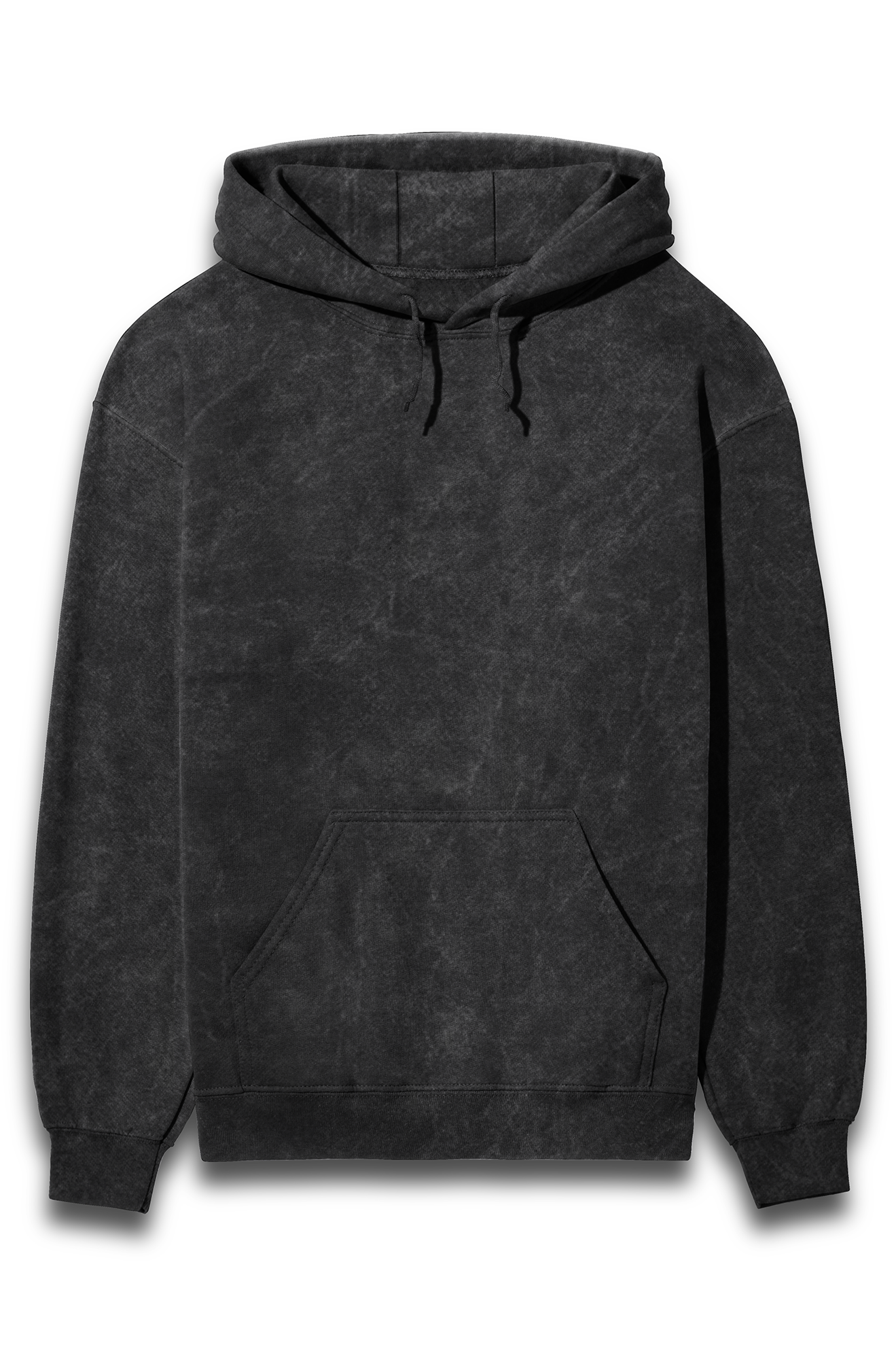 Men's Acid Wash Hooded Sweatshirt