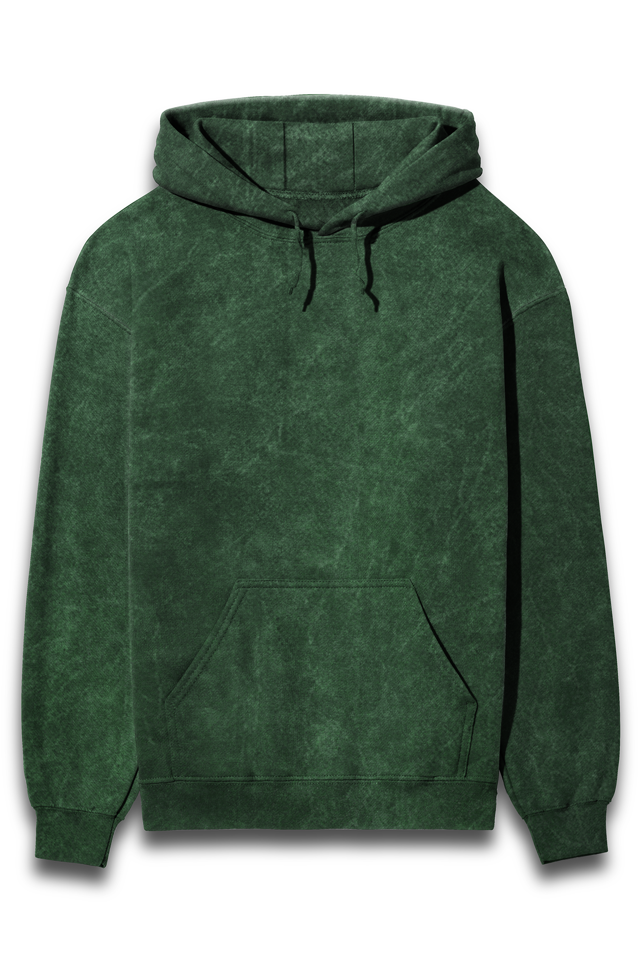 Men's Acid Wash Hooded Sweatshirt
